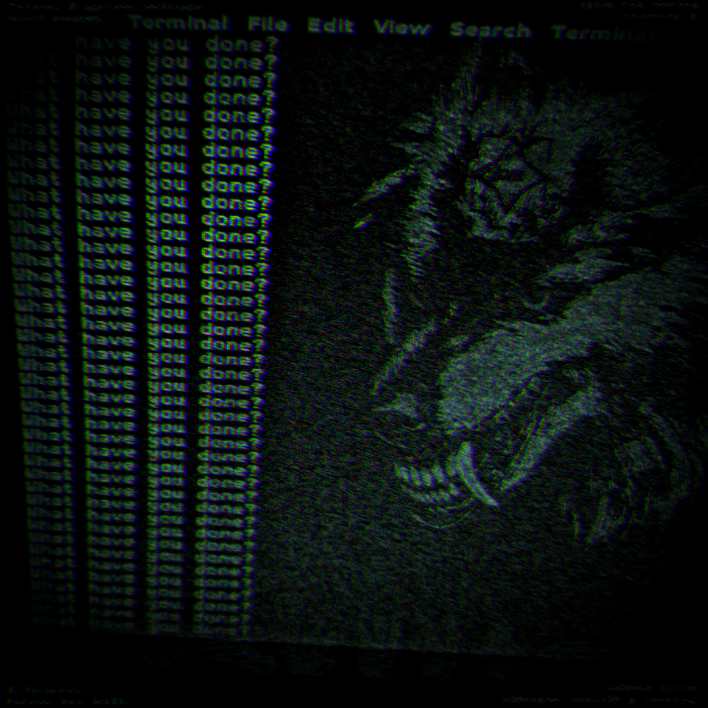 he spoke through static